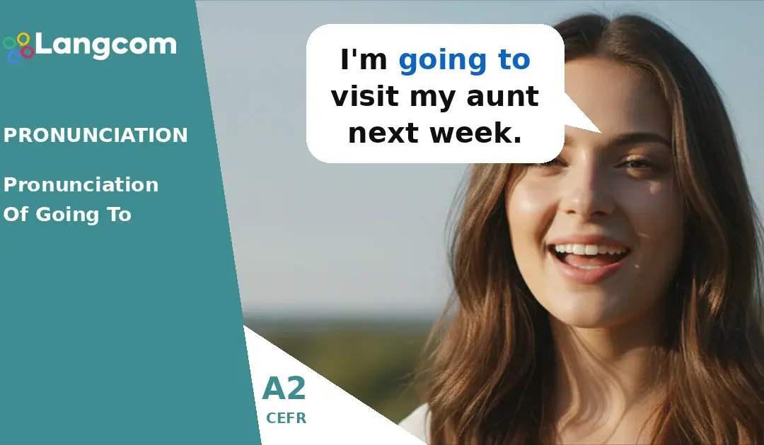 Mastering ‘Going To’ Pronunciation: A2 English Guide